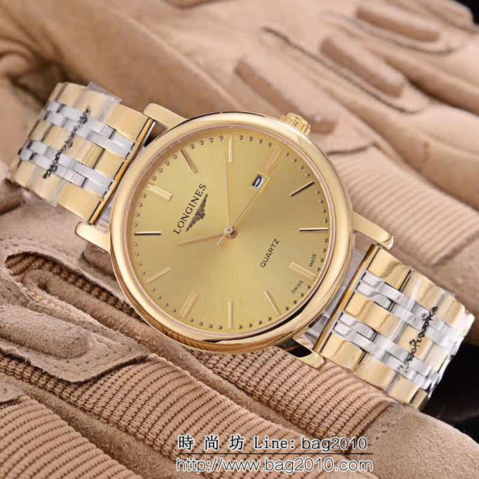 LONGINES浪琴 經典大三針 全自動機械 精品男士腕表 WSS1549